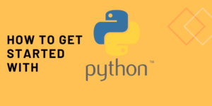how to get started with python