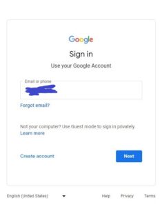 Sign in to the Google Account you want to delete.